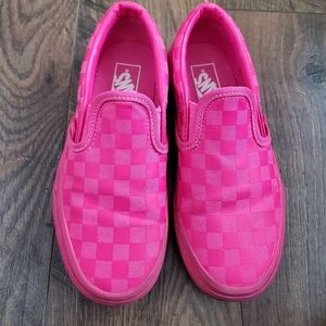 Hot Pink Kids Van's 💗